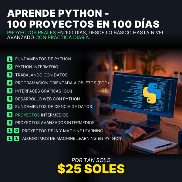 03. Python - Dominio de 100 Proyectos en 100 Días