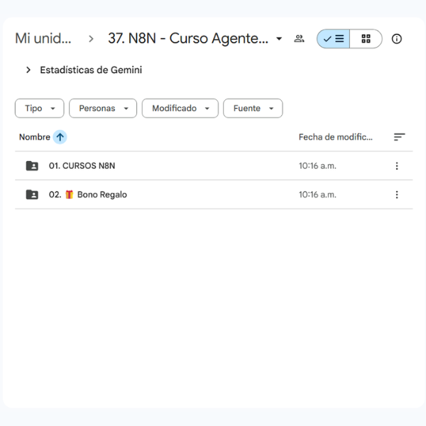01. Pack N8N - Curso Agentes IA Whatsapp + 550 Plantillas