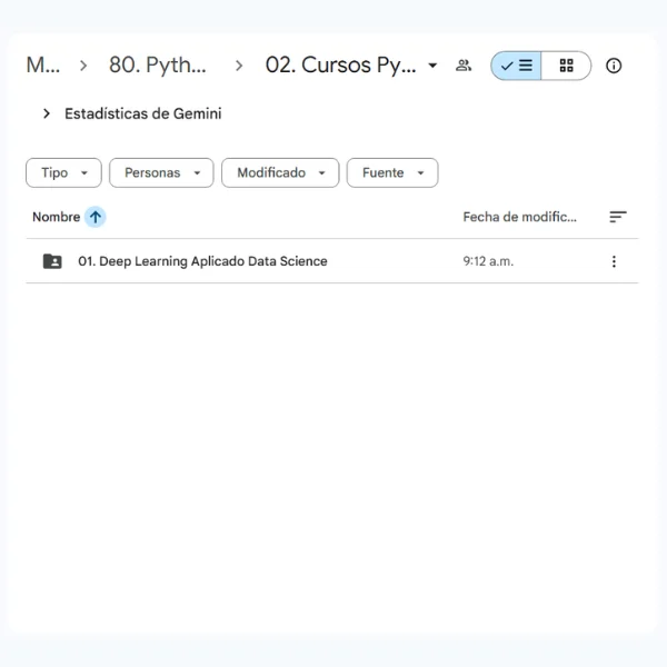 05. Pack Python Machine Learning y Deep Learning Aplicado a Data Science